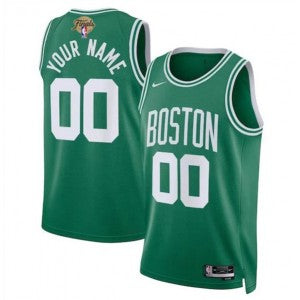 Custom Boston Celtics green jersey