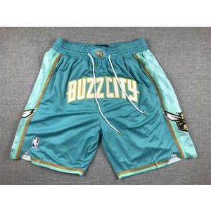 NBA Just Don Shorts Charlotte Hornets jersey