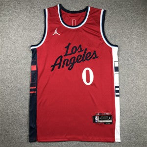 NBA Los Angeles Clippers red jersey