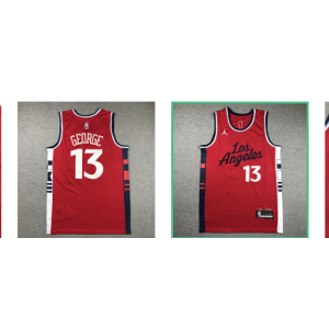 NBA Los Angeles Clippers red jersey