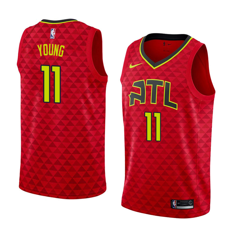 NBA Atlanta Hawks yellow jersey