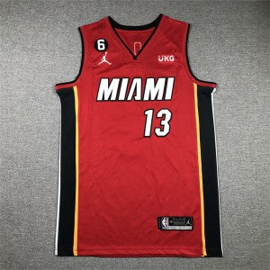 NBA Miami Heat red jersey