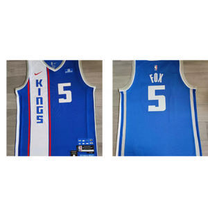 NBA Sacramento Kings blue jersey