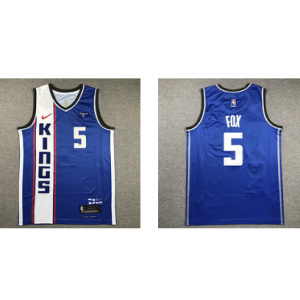 NBA Sacramento Kings blue jersey
