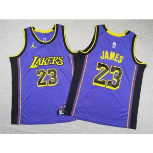 NBA Los Angeles Lakers purple jersey