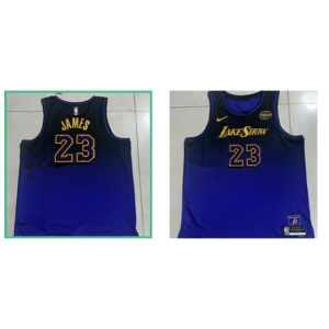 NBA Los Angeles Lakers blue jersey