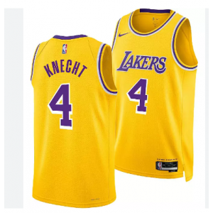 NBA Los Angeles Lakers yellow jersey