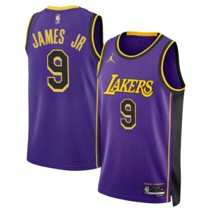 NBA Los Angeles Lakers purple jersey
