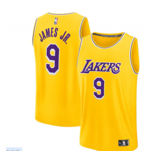NBA Los Angeles Lakers yellow jersey