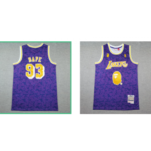 NBA Los Angeles Lakers purple jersey