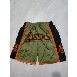 NBA Los Angeles Lakers olive jersey