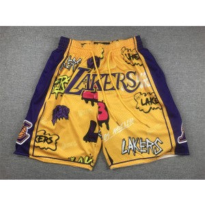 NBA Los Angeles Lakers yellow jersey