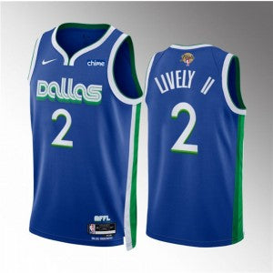 NBA Dallas Mavericks blue jersey