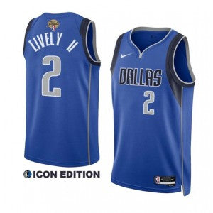 NBA Dallas Mavericks blue jersey