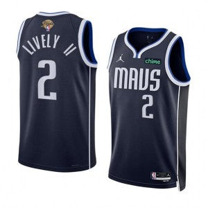 NBA Dallas Mavericks navy jersey