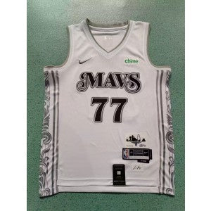 NBA Dallas Mavericks white jersey