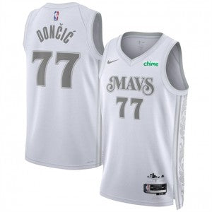 NBA Dallas Mavericks white jersey