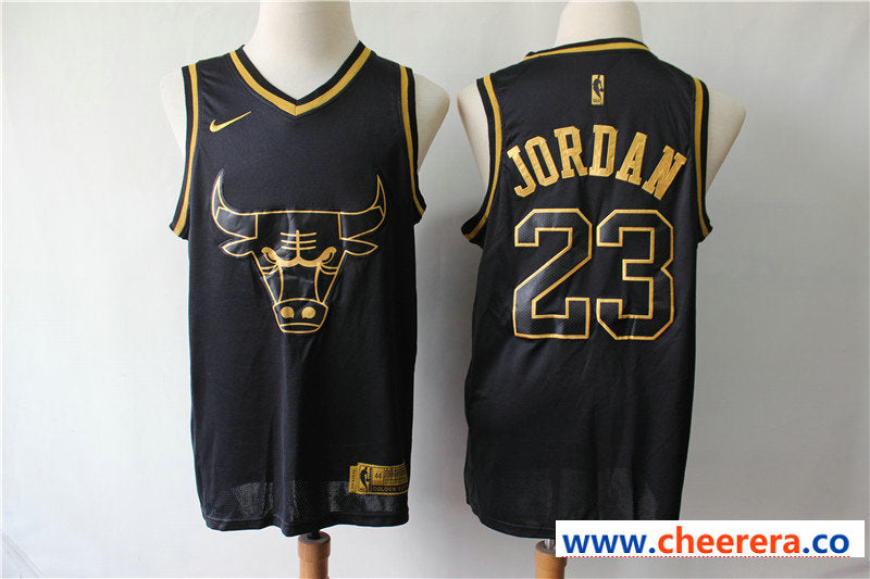 NBA Michael Jordan Chicago Bulls black jersey