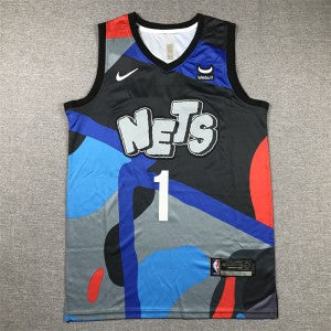 NBA Brooklyn Nets black jersey