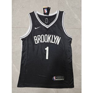 NBA Brooklyn Nets black jersey