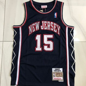 NBA Brooklyn Nets navy Throwback jersey