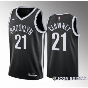 NBA Brooklyn Nets black jersey