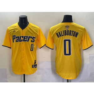 NBA Indiana Pacers yellow Vapor jersey