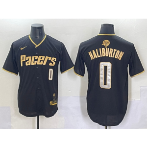 NBA Indiana Pacers black Vapor jersey