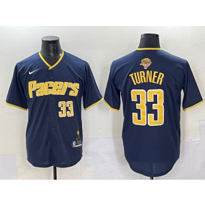 NBA Indiana Pacers navy Vapor jersey