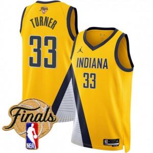 NBA Indiana Pacers yellow jersey