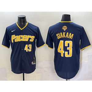 NBA Indiana Pacers navy Vapor jersey