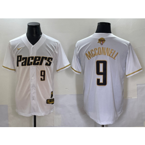 NBA Indiana Pacers white Vapor jersey