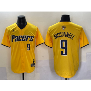 NBA Indiana Pacers yellow Vapor jersey