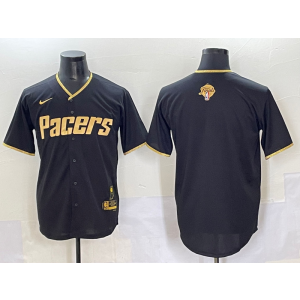 NBA Blank Indiana Pacers black Vapor jersey