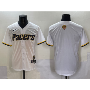 NBA Blank Indiana Pacers white Vapor jersey