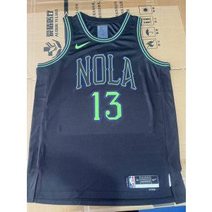 NBA New Orleans Pelicans black jersey