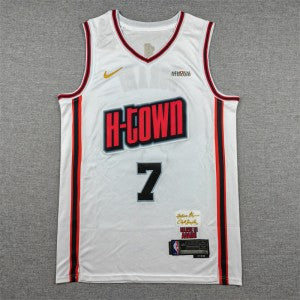NBA Houston Rockets white jersey