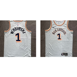 NBA San Antonio Spurs white jersey