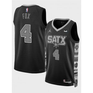 NBA San Antonio Spurs black jersey