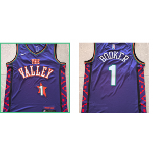 NBA Phoenix Suns purple jersey