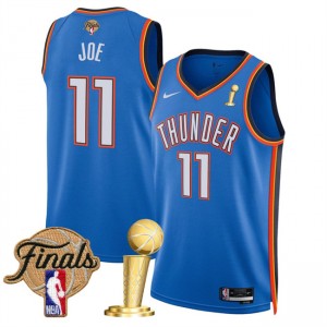 NBA Oklahoma City Thunder blue jersey