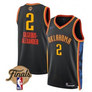 NBA Oklahoma City Thunder black jersey