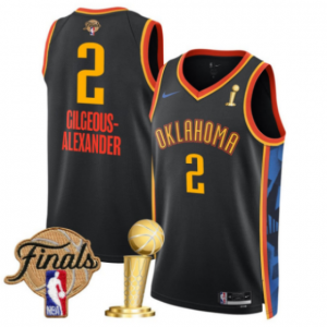 NBA Oklahoma City Thunder black jersey
