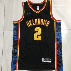 NBA Oklahoma City Thunder black jersey