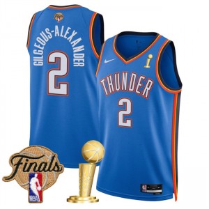 NBA Oklahoma City Thunder blue jersey