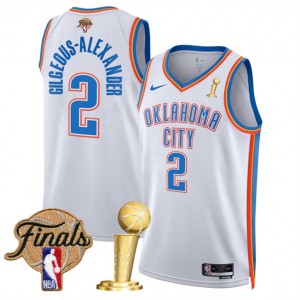 NBA Oklahoma City Thunder white jersey