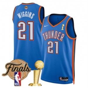 NBA Oklahoma City Thunder blue jersey