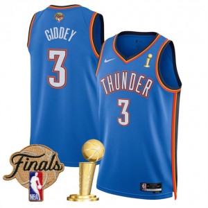 NBA Oklahoma City Thunder blue jersey