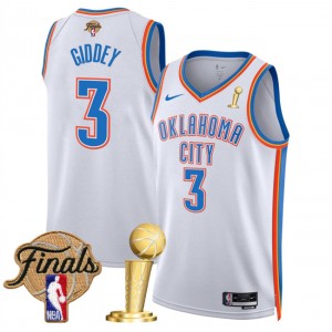 NBA Oklahoma City Thunder white jersey