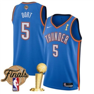 NBA Oklahoma City Thunder blue jersey